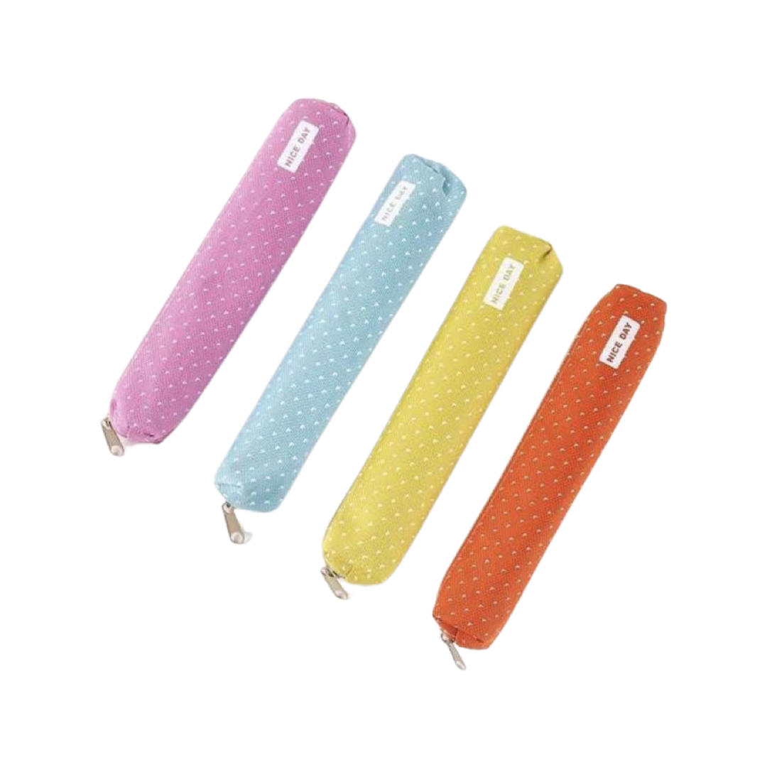 حافظة أقلام ملونة