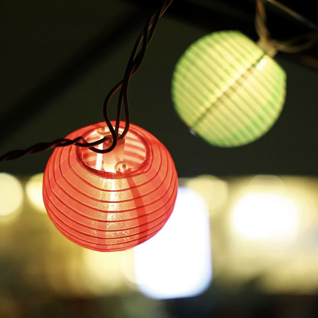 Paper Lantern String PAPER LANTERN STRING LIGHT – Sandoqi