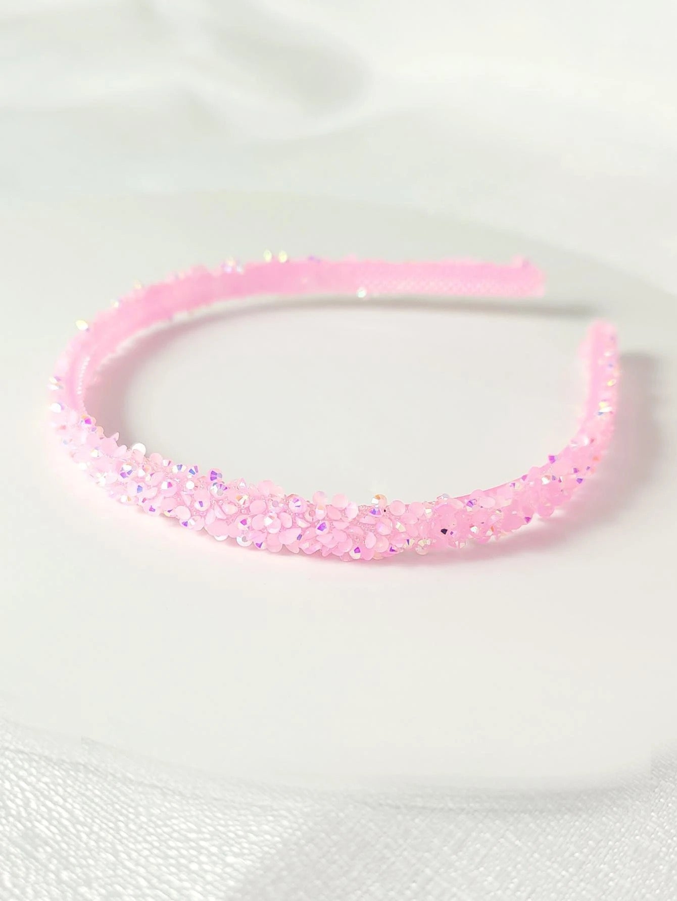 Kids Pink Glitter Headband