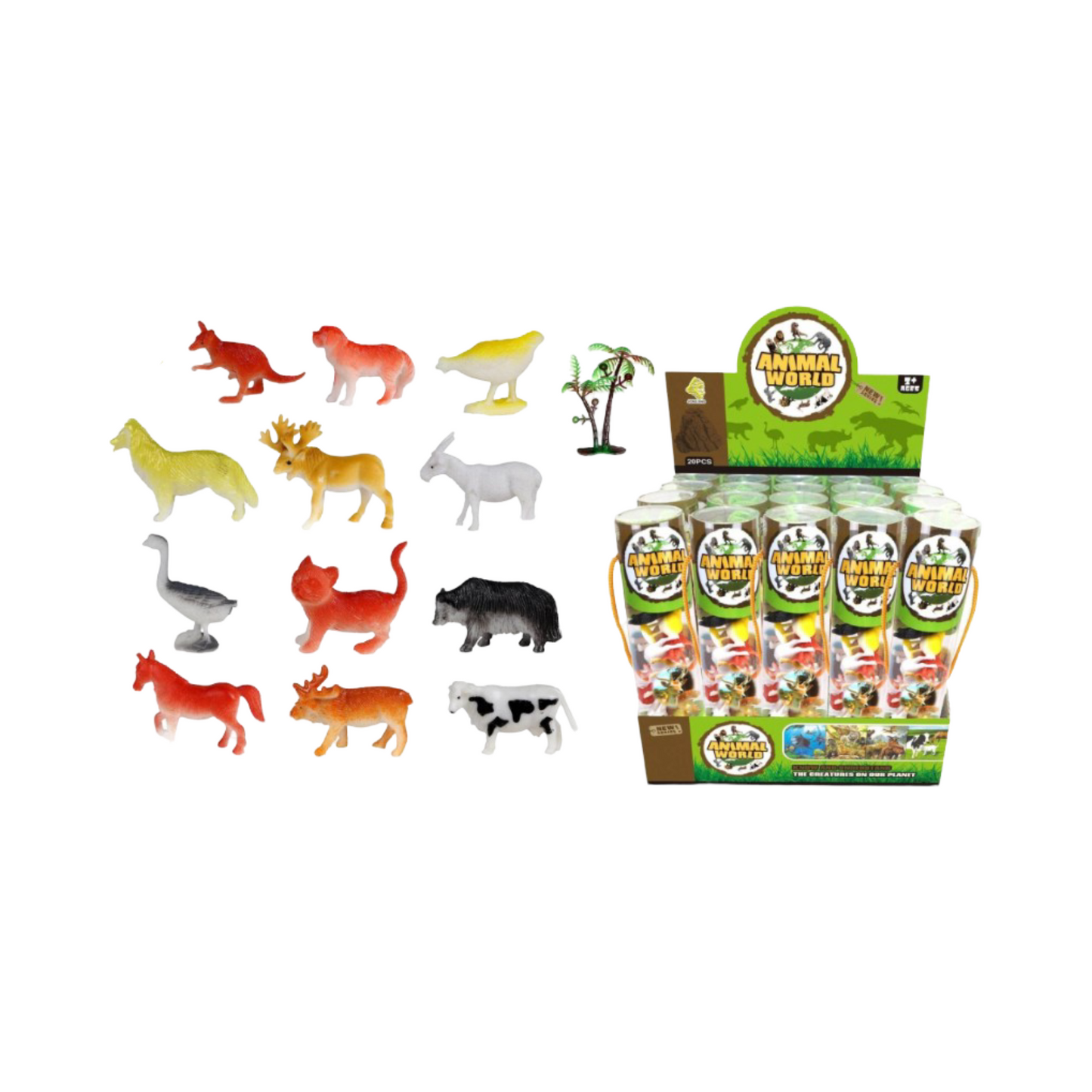 TOY ANIMALS PLAY SET