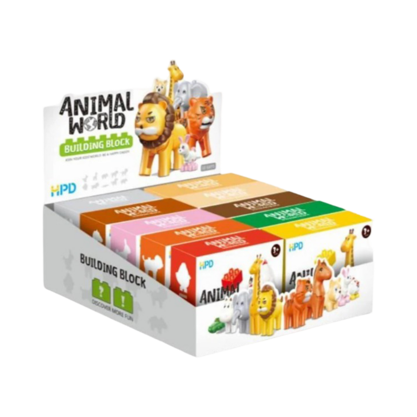 ANIMALS BUILDING BLOCKS