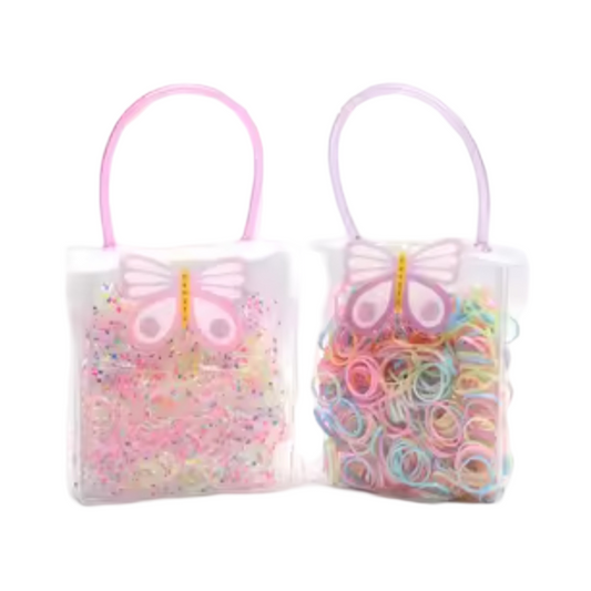 COLORED TRANSPARENT RUBBER BANDS