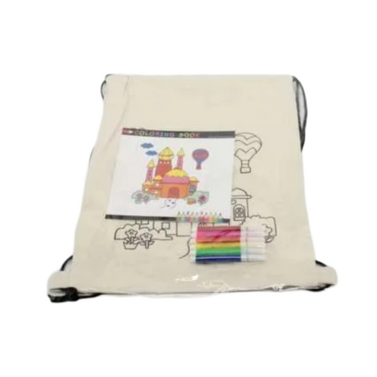 COLORING CANVAS BAG