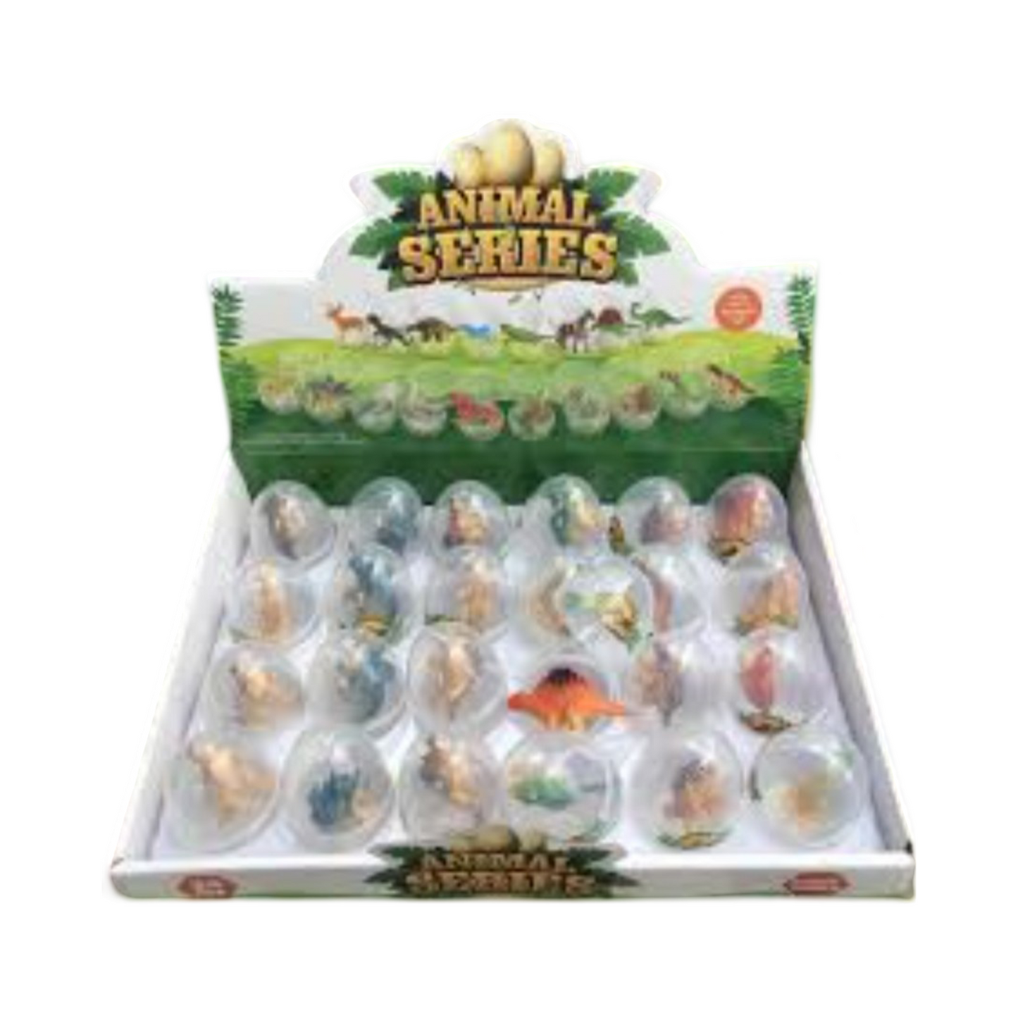 24 CAPSULE DINOSAUR TOYS