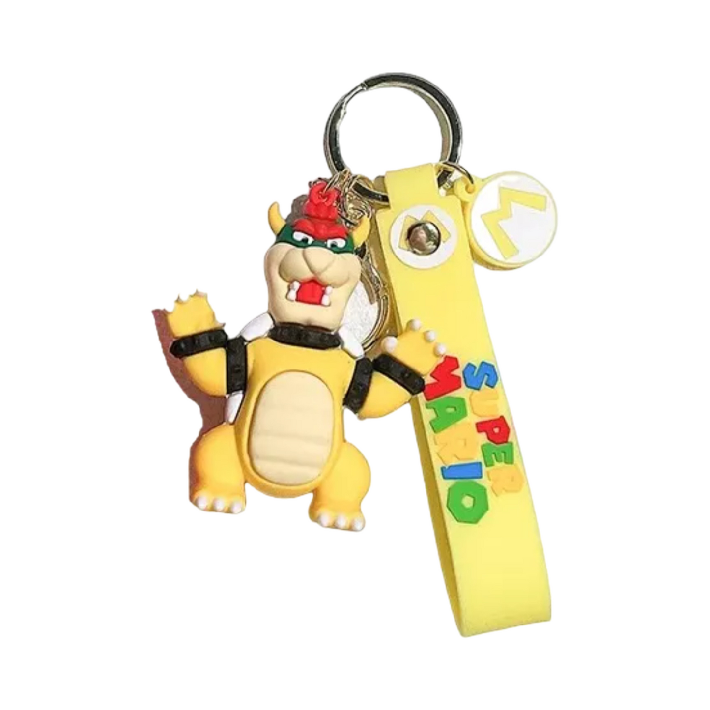 3D SUPER MARIO RUBBER KEYCHAIN