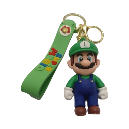 3D SUPER MARIO RUBBER KEYCHAIN