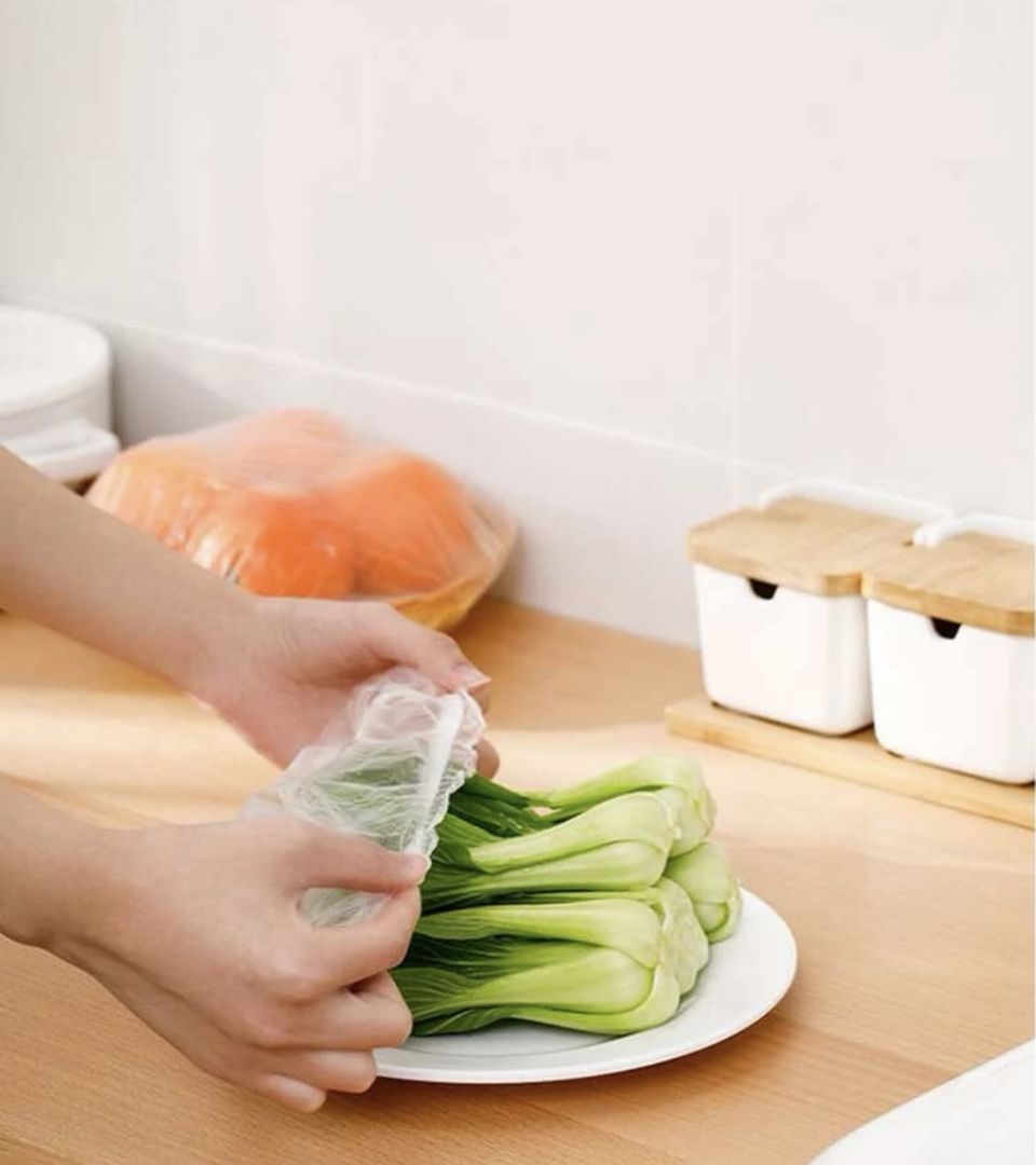 غطاء بلاستيكي للأغذية قابل لإعادة الاستخدام