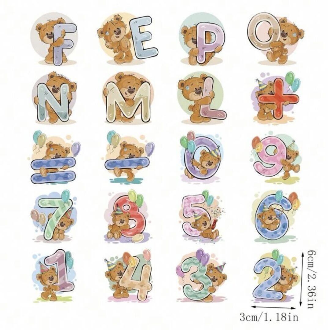 STICKERS - LETTERS