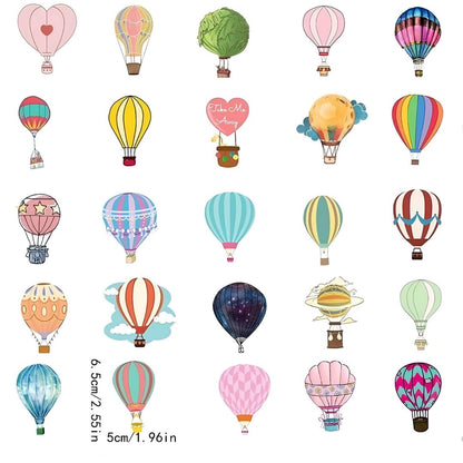 STICKERS-HOT AIR BALLOONS