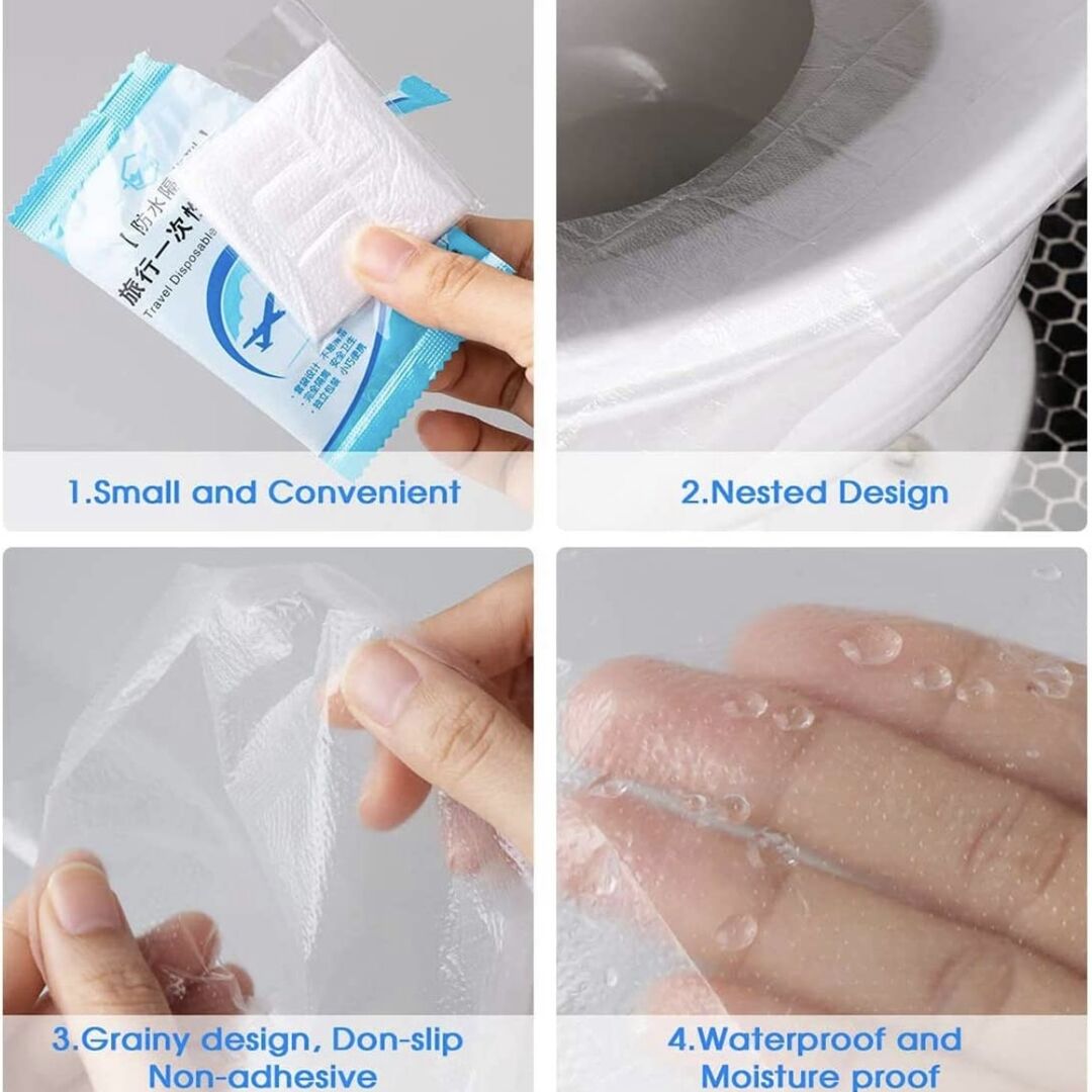 DISPOSABLE TOILET COVER