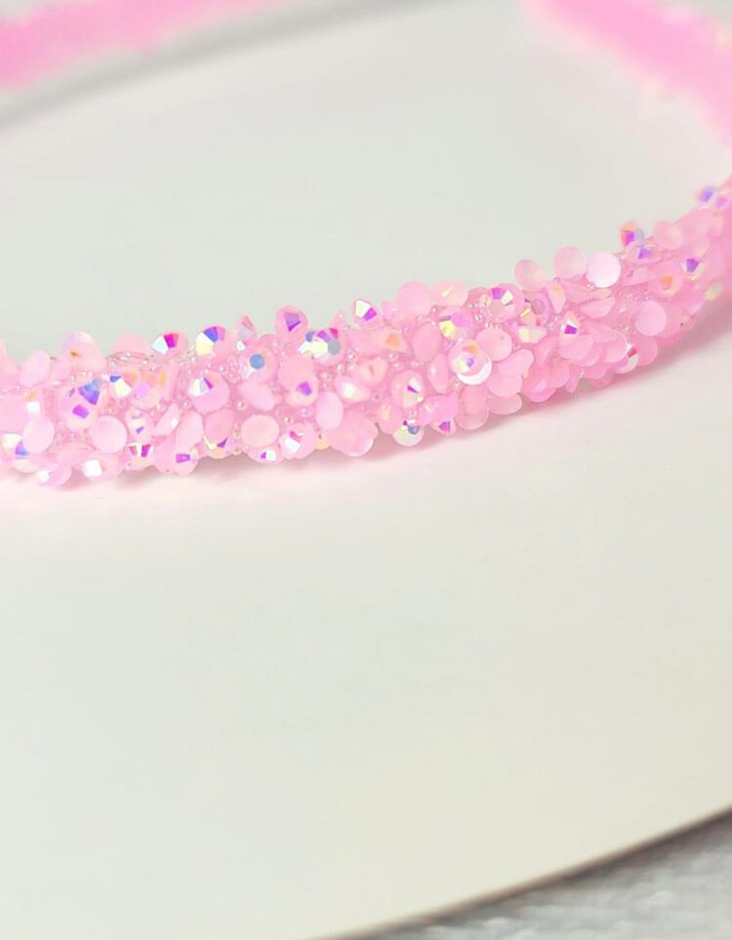 Kids Pink Glitter Headband