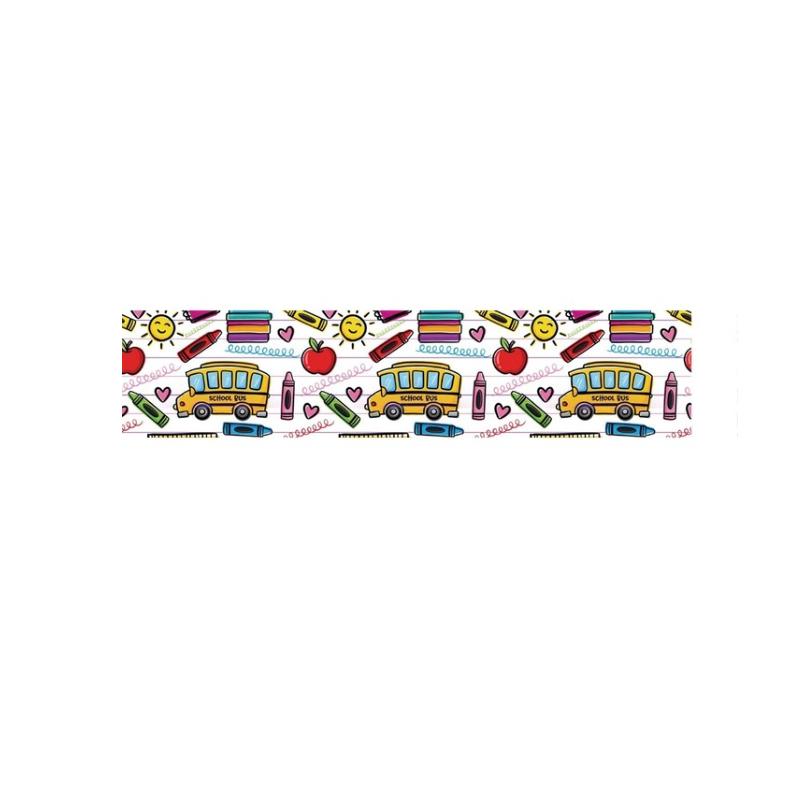 BACK TO SCHOOL PRINTED RIBBON