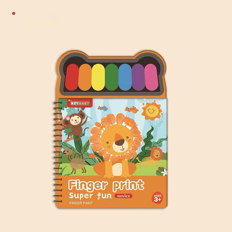 FINGER PAINTING BOOK