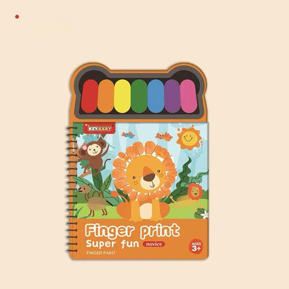 FINGER PAINTING BOOK