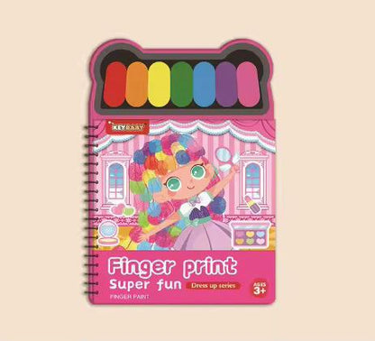 FINGER PAINTING BOOK