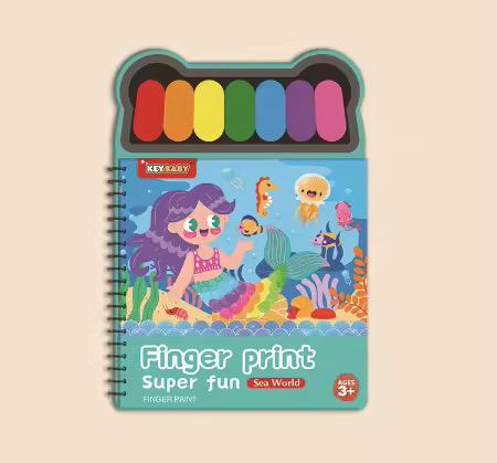 FINGER PAINTING BOOK