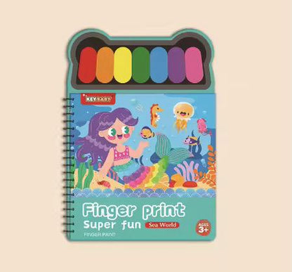 FINGER PAINTING BOOK