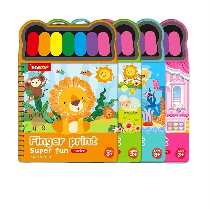 FINGER PAINTING BOOK