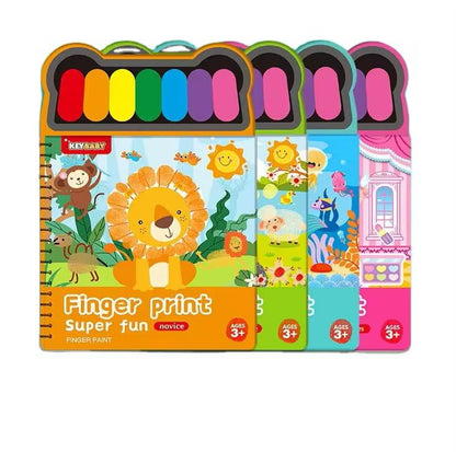FINGER PAINTING BOOK