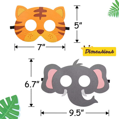 Felt animal eye mask