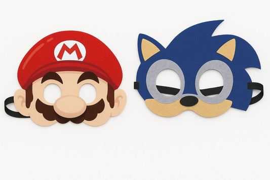 Felt character eye mask