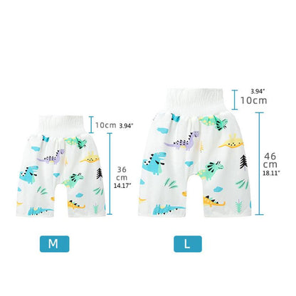 BABY WASHABLE DIAPER  SHORTS