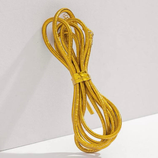 Gold hair rope