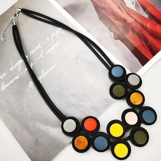 Colorful silicon necklace