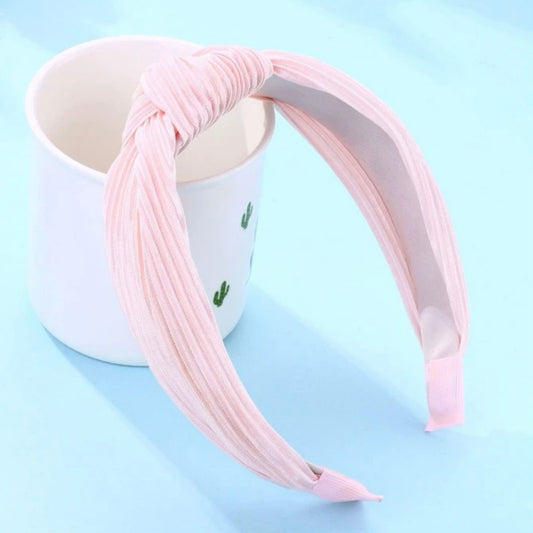 Girls pink headband