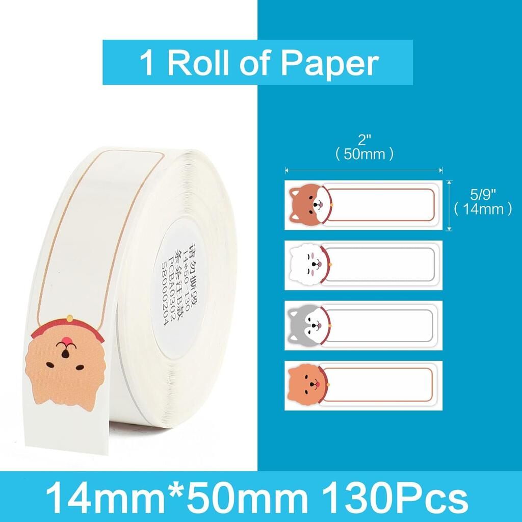 ROLL STICKERS FOR NIIMBOT D110 PRINTER