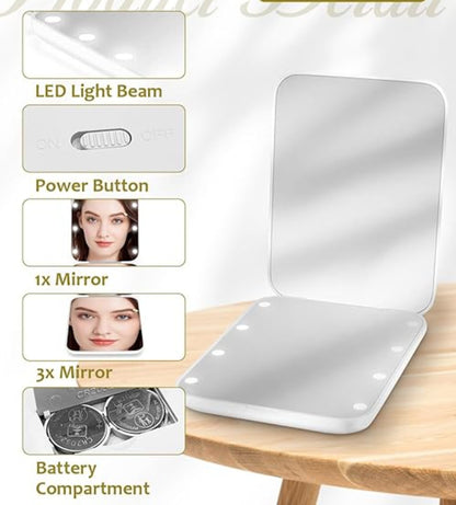 LED COMPACT MIRROR