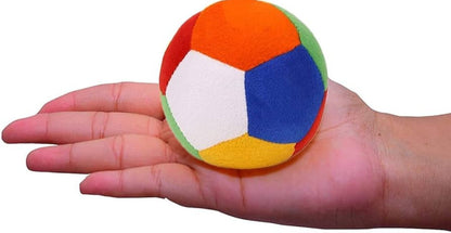 SMALL FABRIC MULTI COLORED SOFT BALL