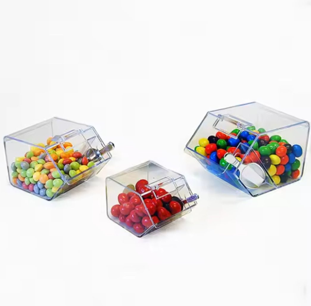 TRANSPARENT CANDY JAR