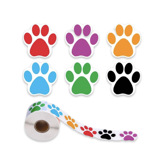 STICKERS ROLL - PAW