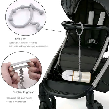 SILICONE BABY STROLLER STRAP