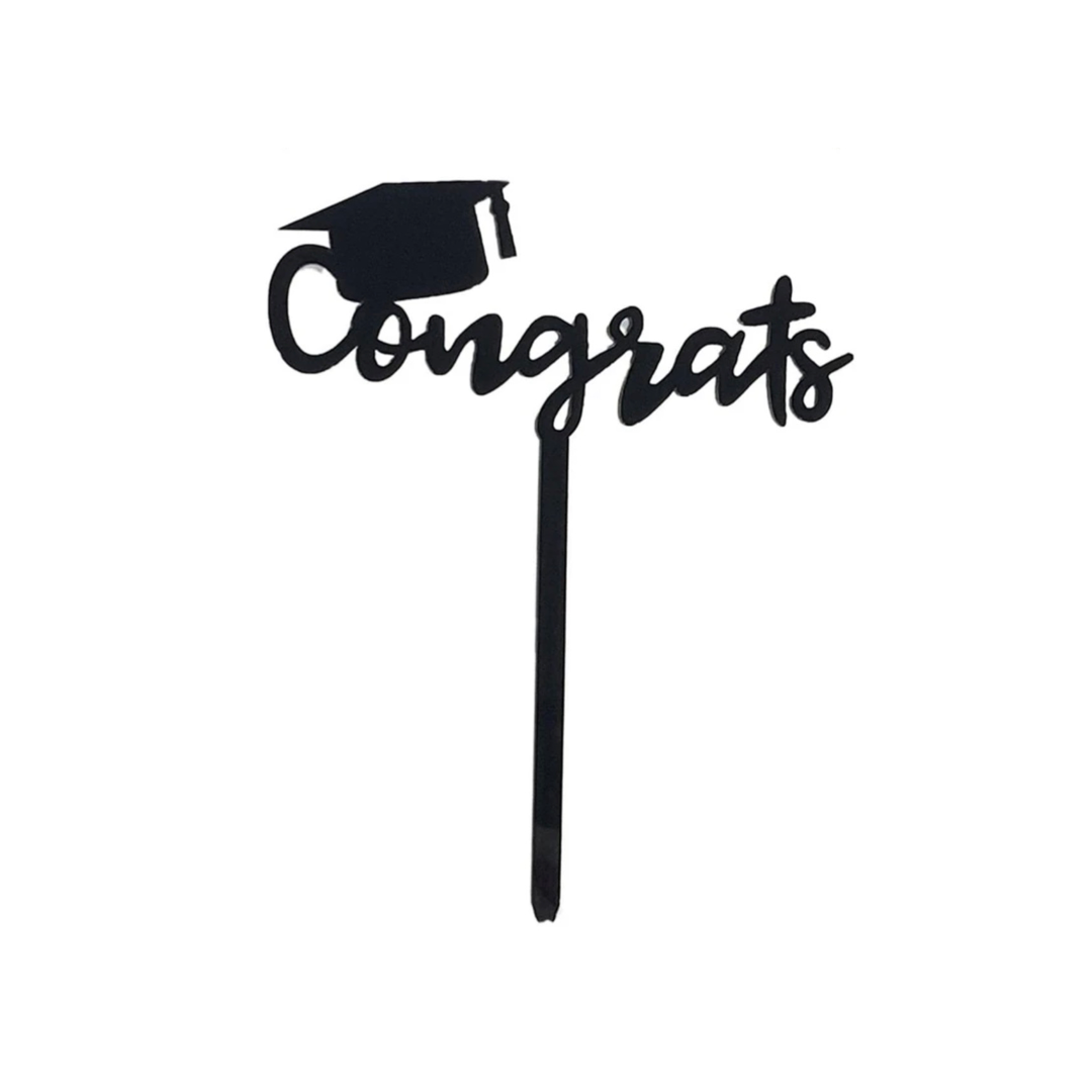 CAKE TOPPER Congratulations Sandoqi
