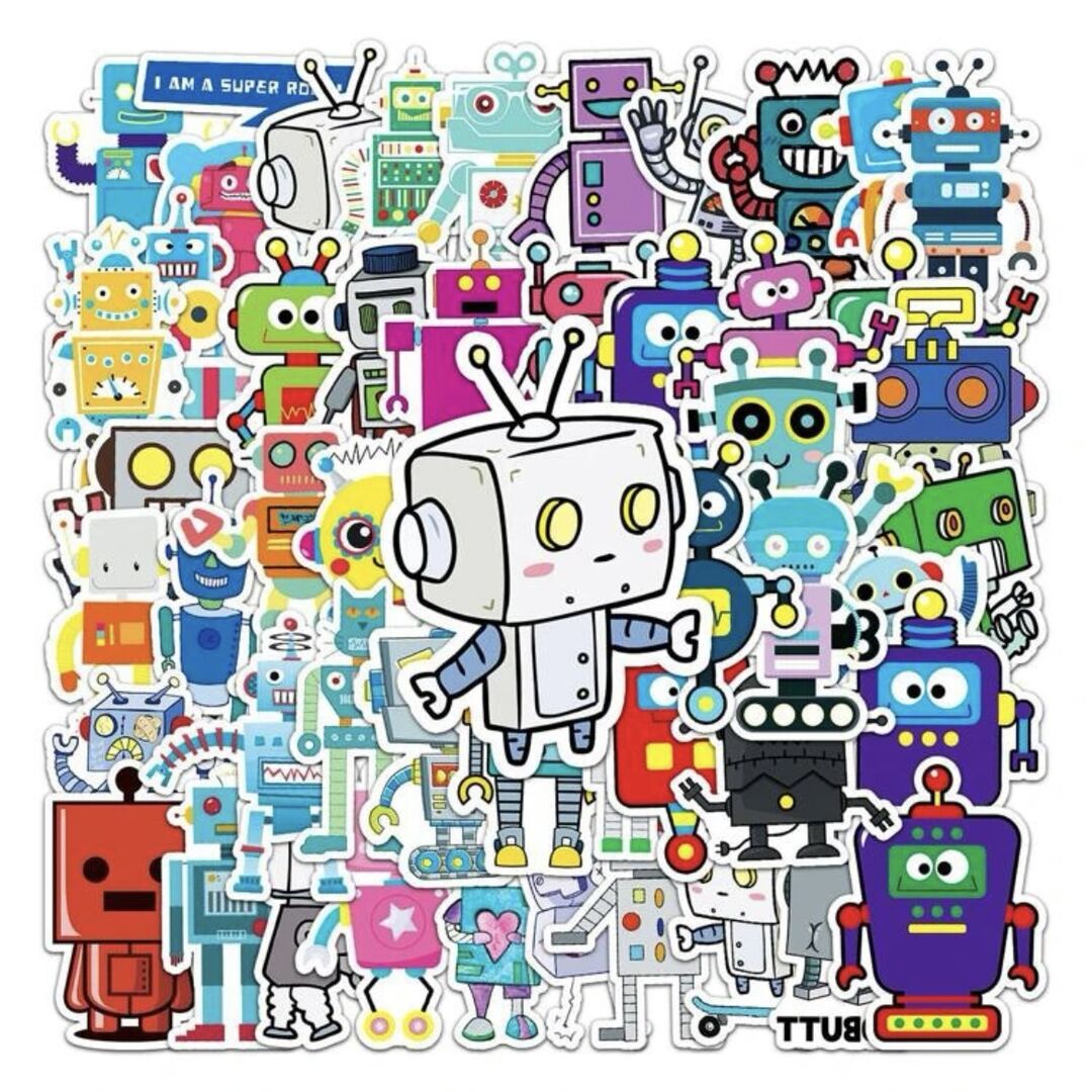 STICKERS - Robot – Sandoqi
