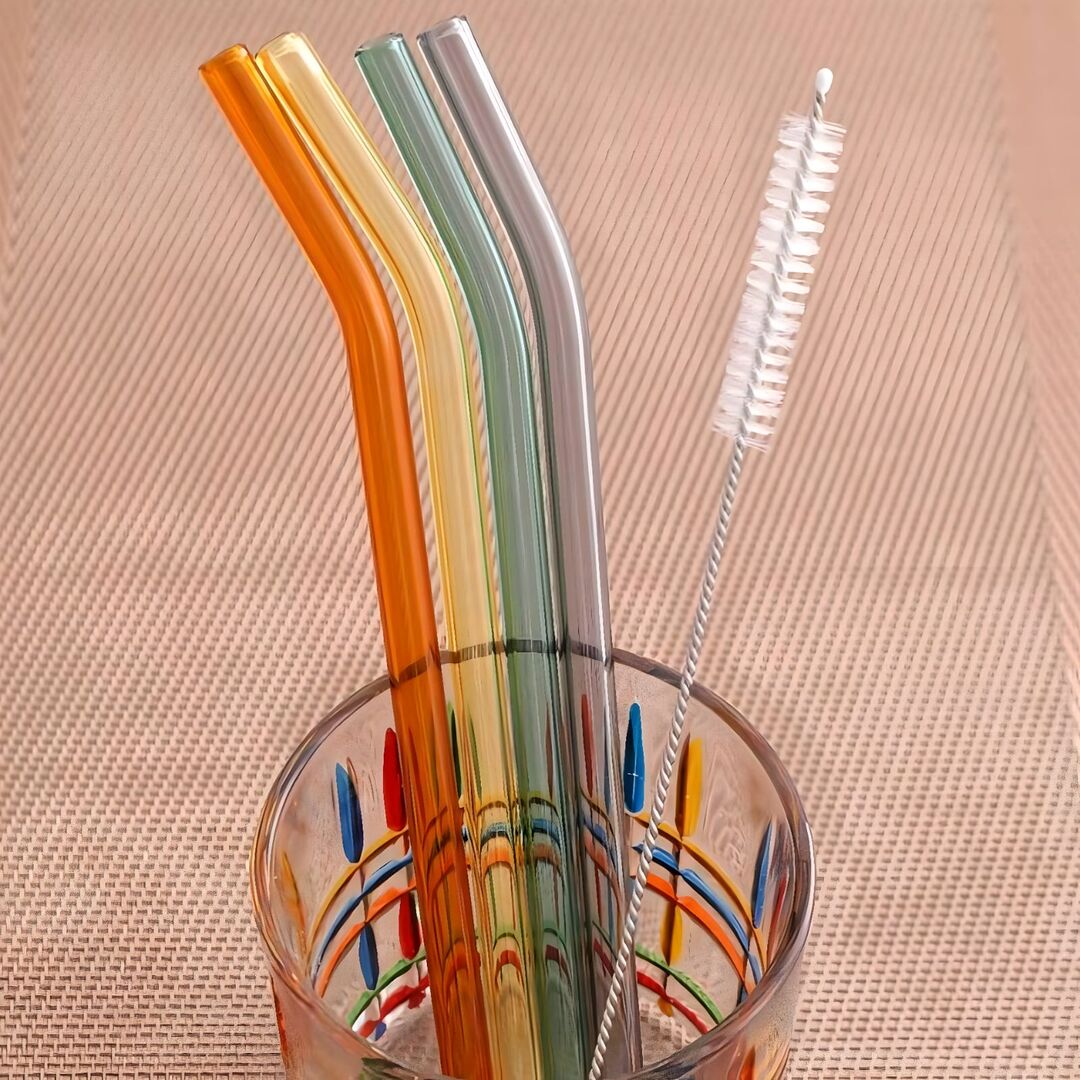 MIXED COLOR GLASSES STRAW