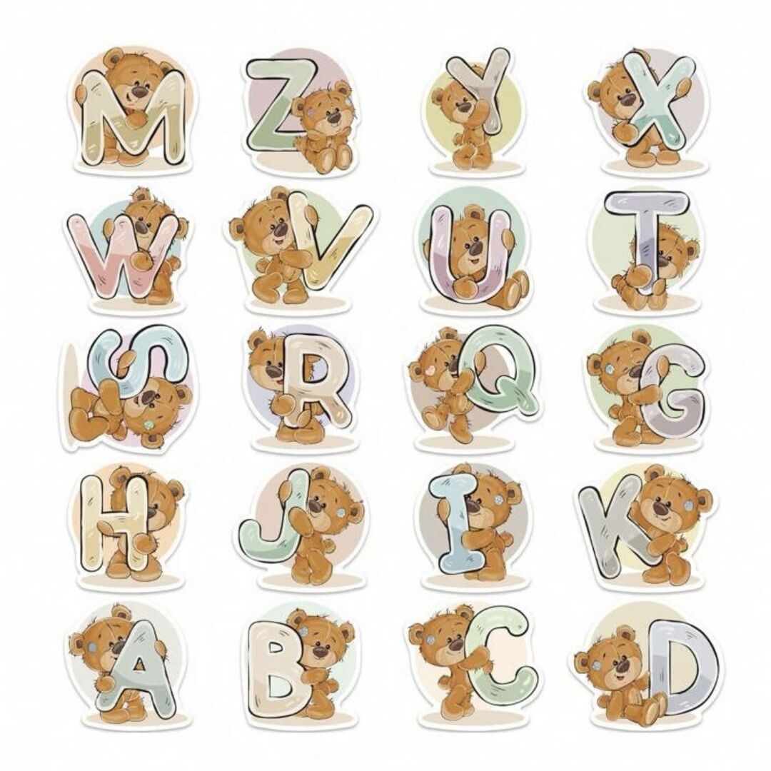 STICKERS - LETTERS