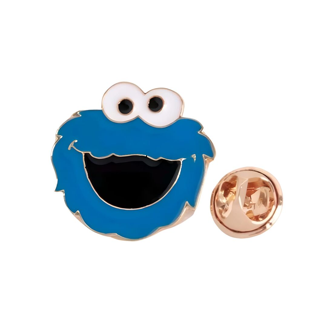 BROOCHES -COOKIE MONSTER CLIP