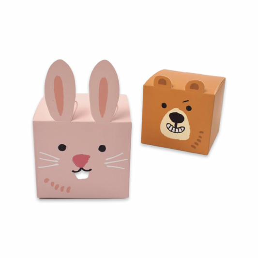 صندوق الحلوى - الدب والأرنب
