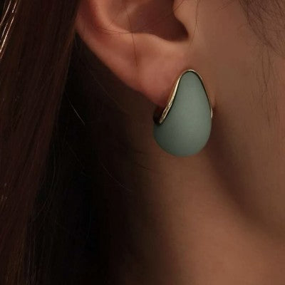 Green earring