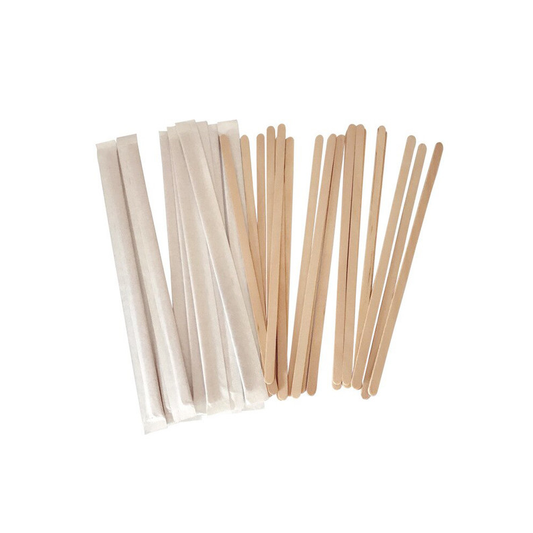 WOOD STIRRERS - WRAPPED