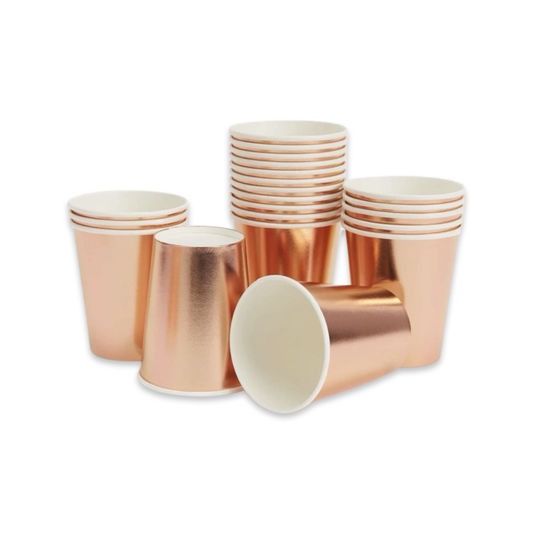 PAPER CUP - ROSE GOLD