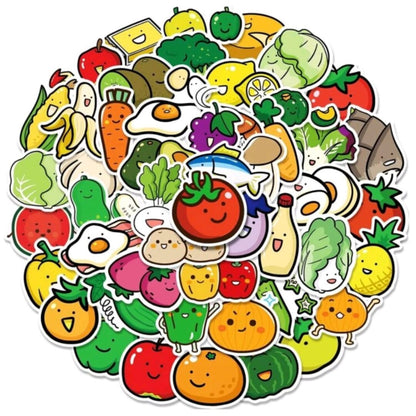STICKERS-FRUITS AND VEGETABLE