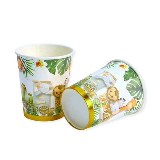 PAPER CUP- ANIMALS PATTERN