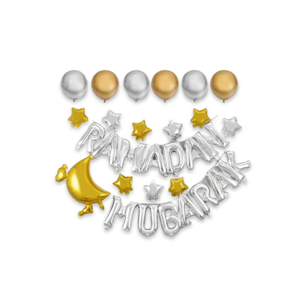BALLOON - RAMADAN MUBARAK SET