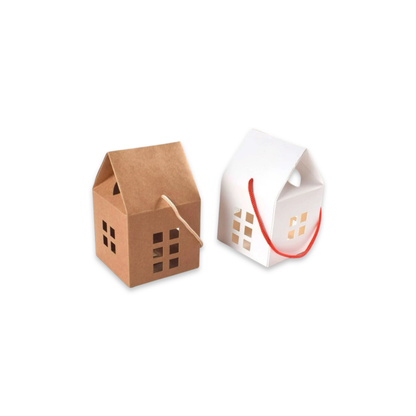 صندوق ورقي - شكل منزل