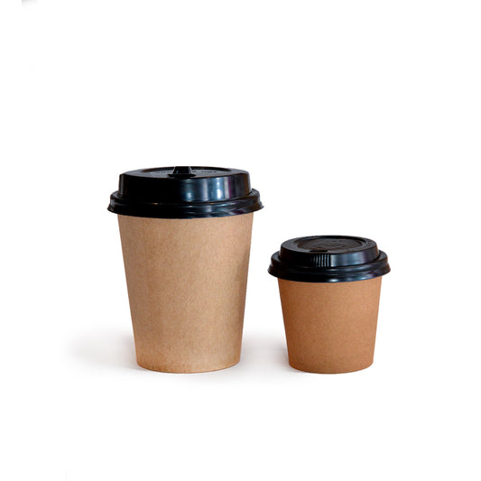 PAPER KRAFT CUP WITH LID