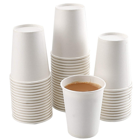 WHITE PAPER CUP - WITHOUT LID
